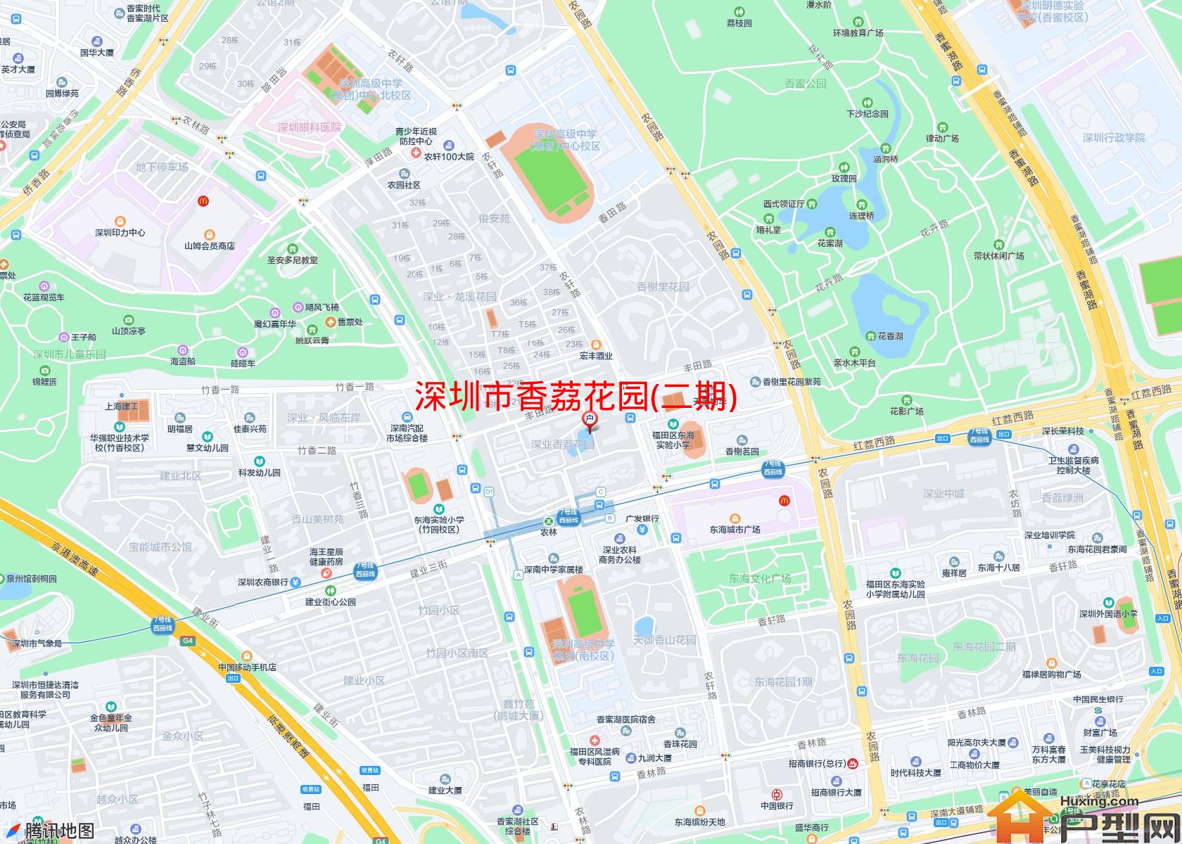 香荔花园(二期)小区 - 户型网 香荔花园(二期)小区 - 户型网
