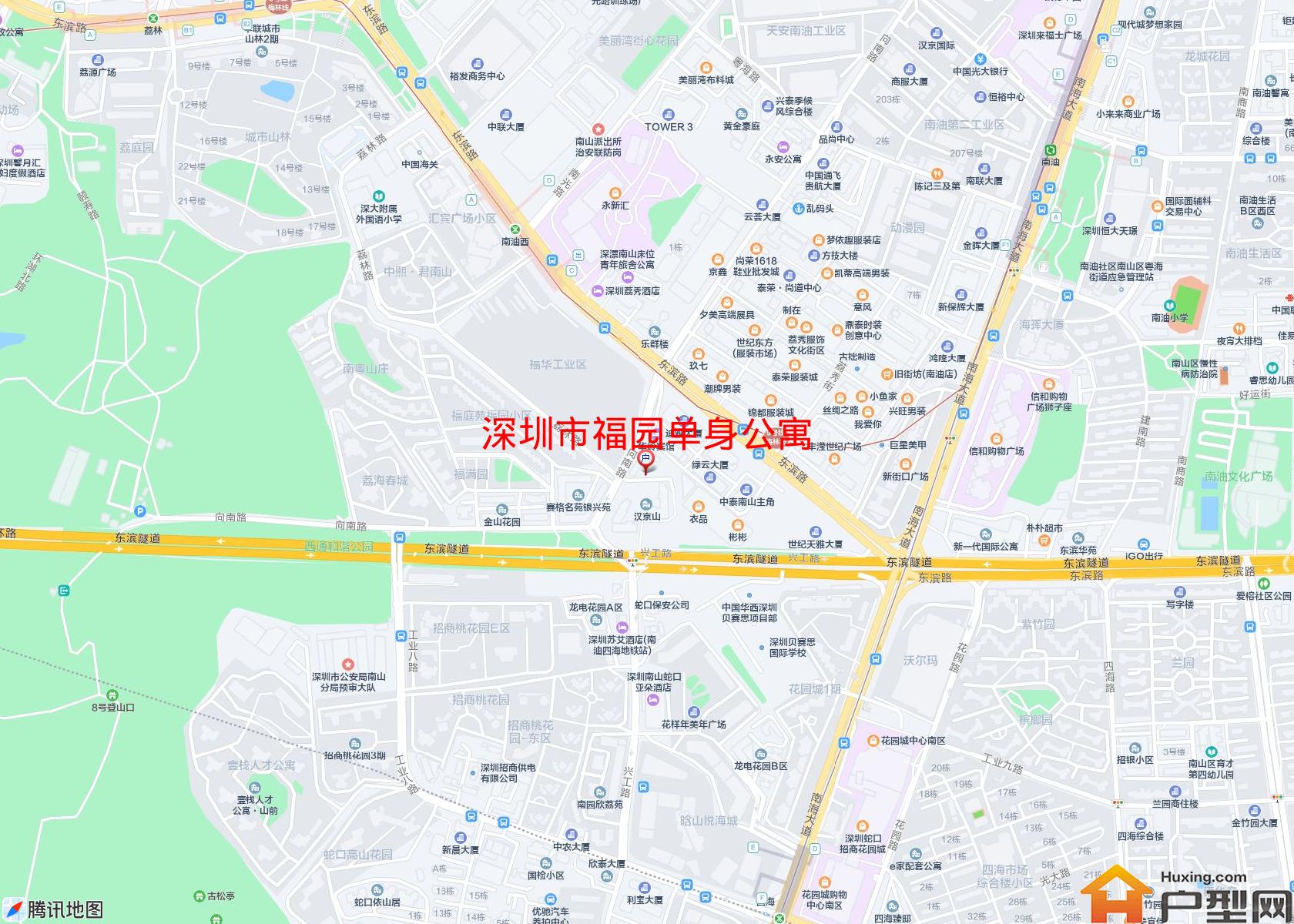 福园单身公寓小区 - 户型网 福园单身公寓小区 - 户型网