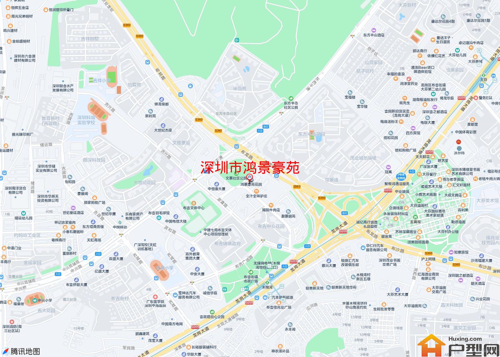 鸿景豪苑小区 - 户型网