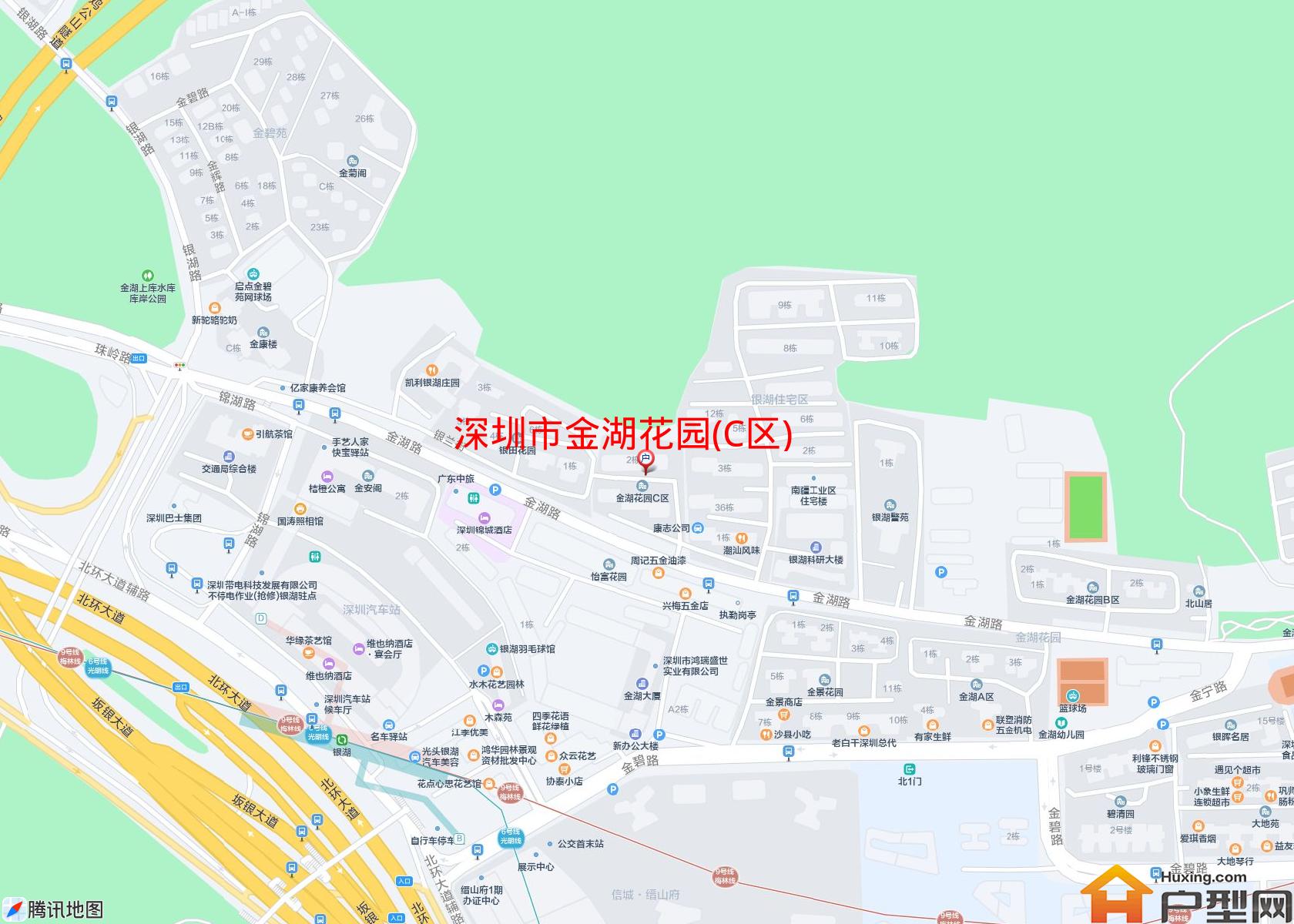 金湖花园(C区)小区 - 户型网