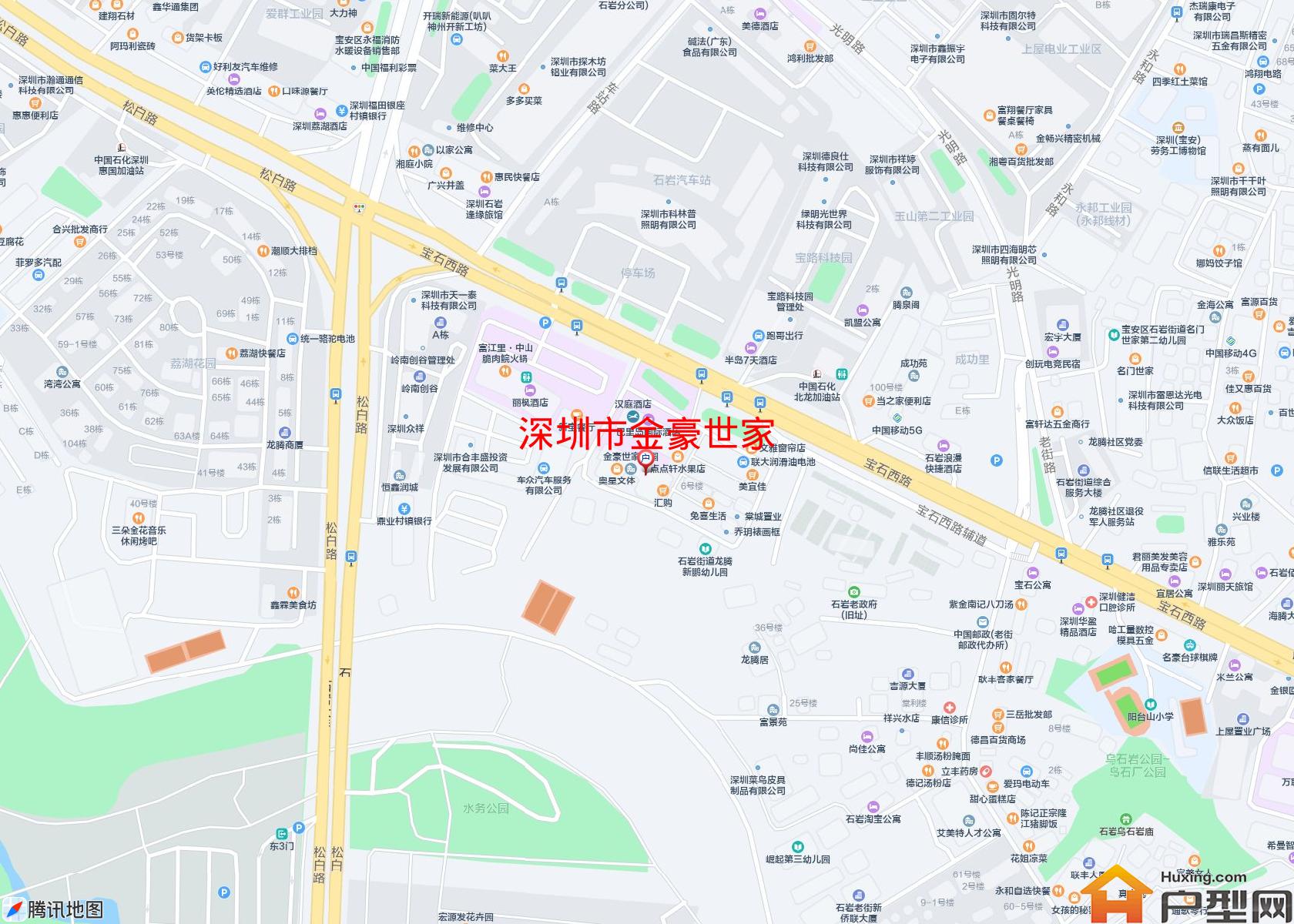 金豪世家小区 - 户型网