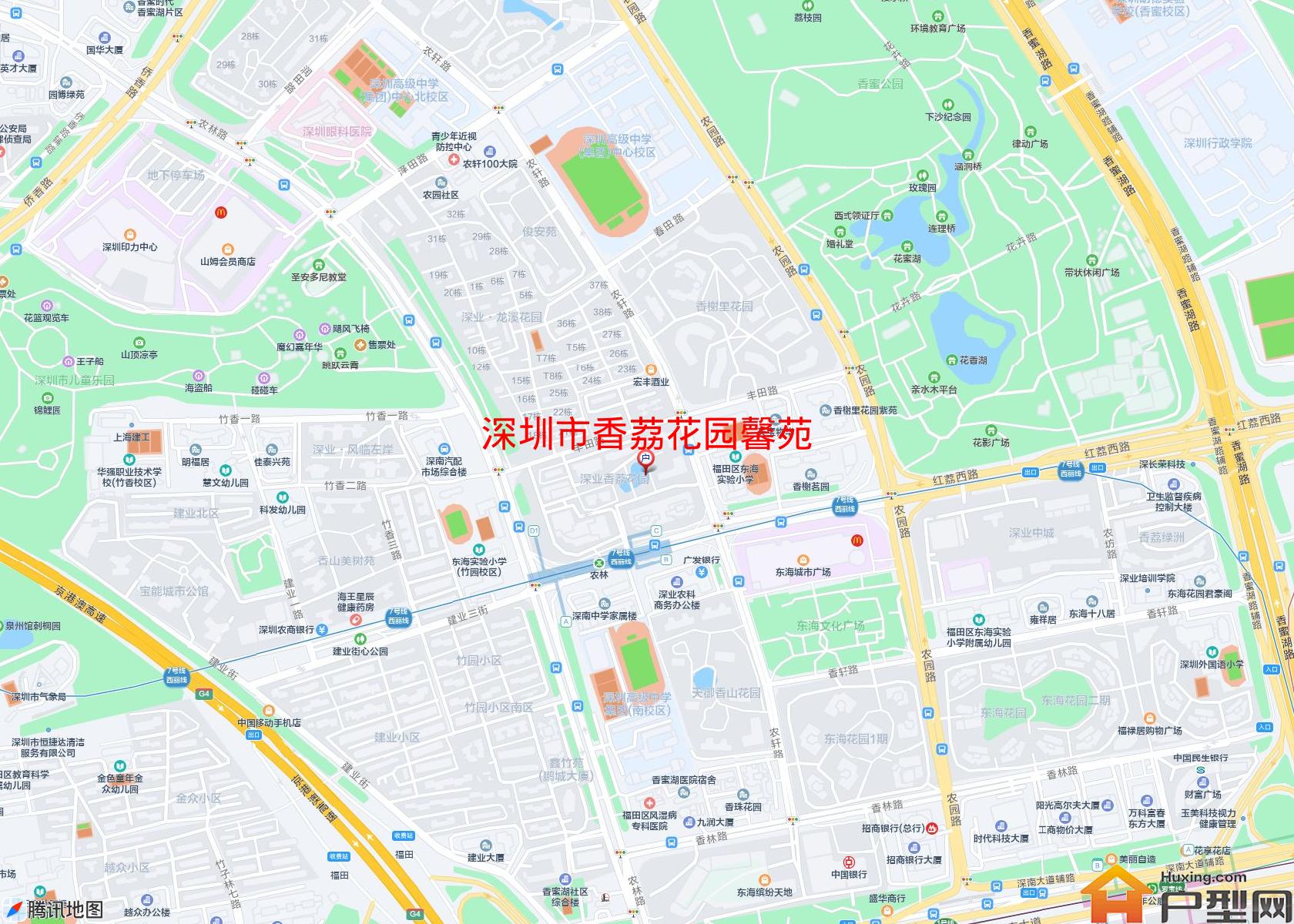 香荔花园馨苑小区 - 户型网 香荔花园馨苑小区 - 户型网
