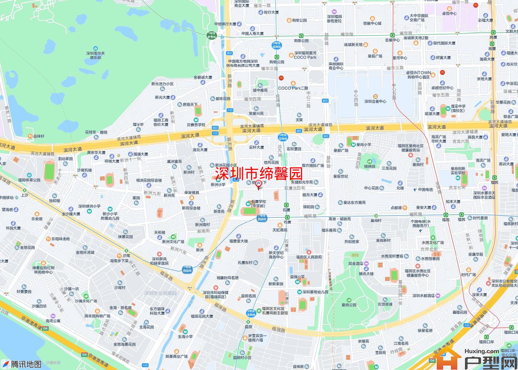 缔馨园小区 - 户型网