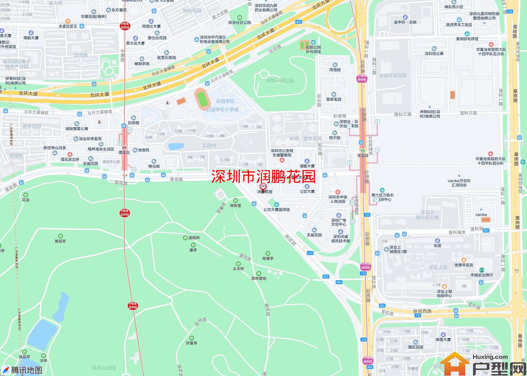 润鹏花园小区 - 户型网 润鹏花园小区 - 户型网