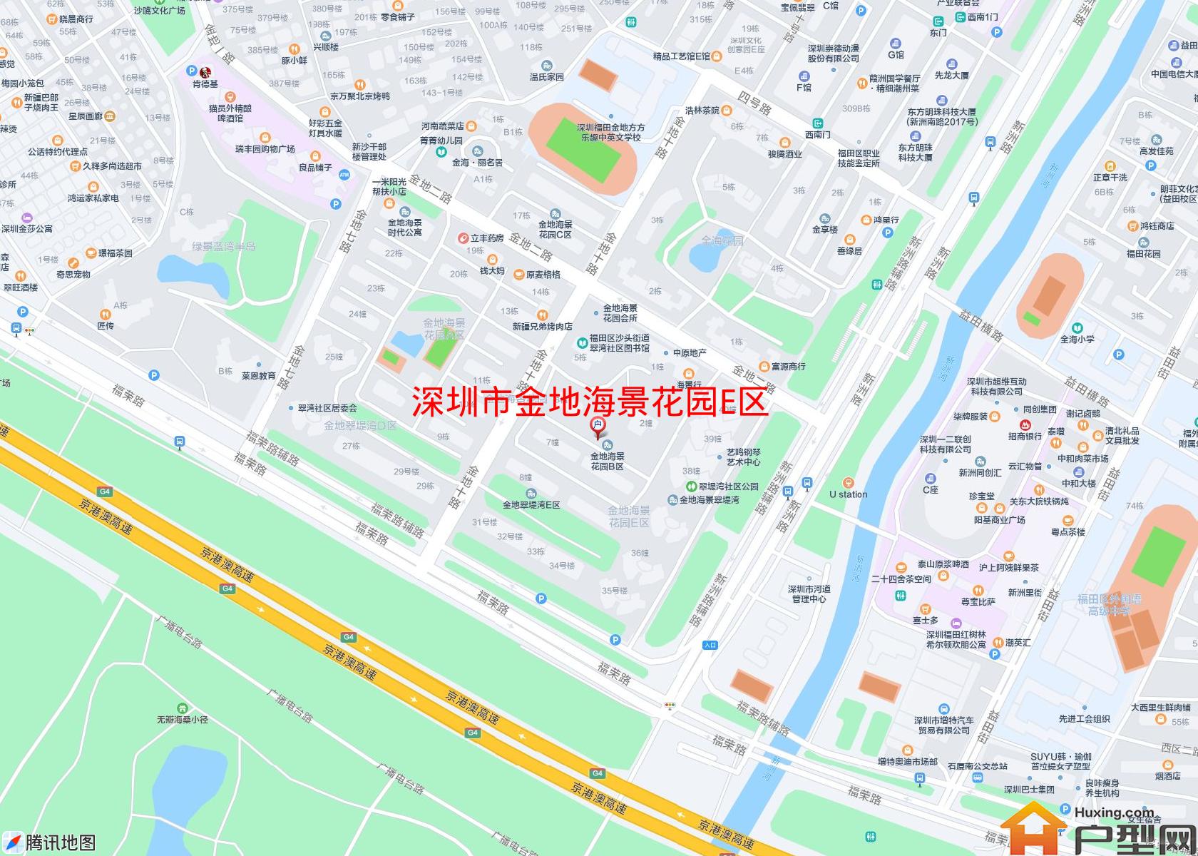 金地海景花园E区小区 - 户型网