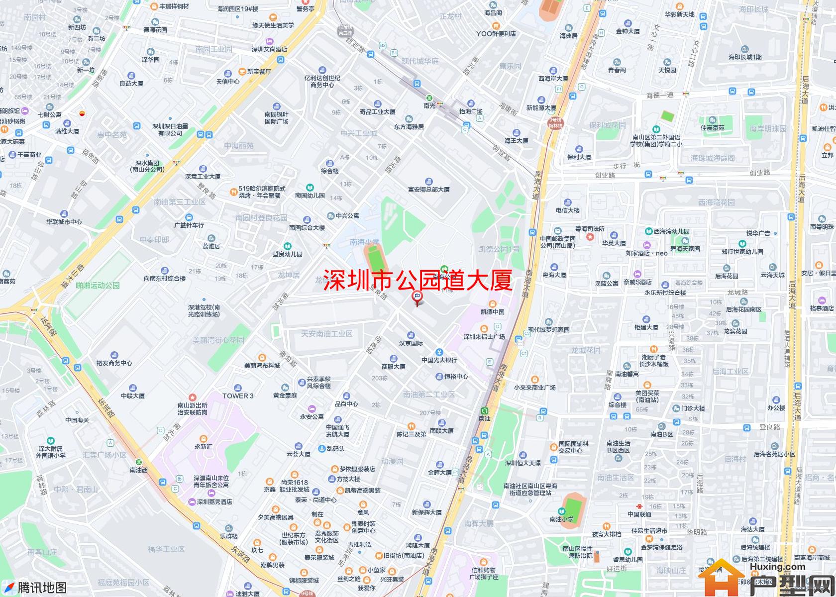 公园道大厦小区 - 户型网