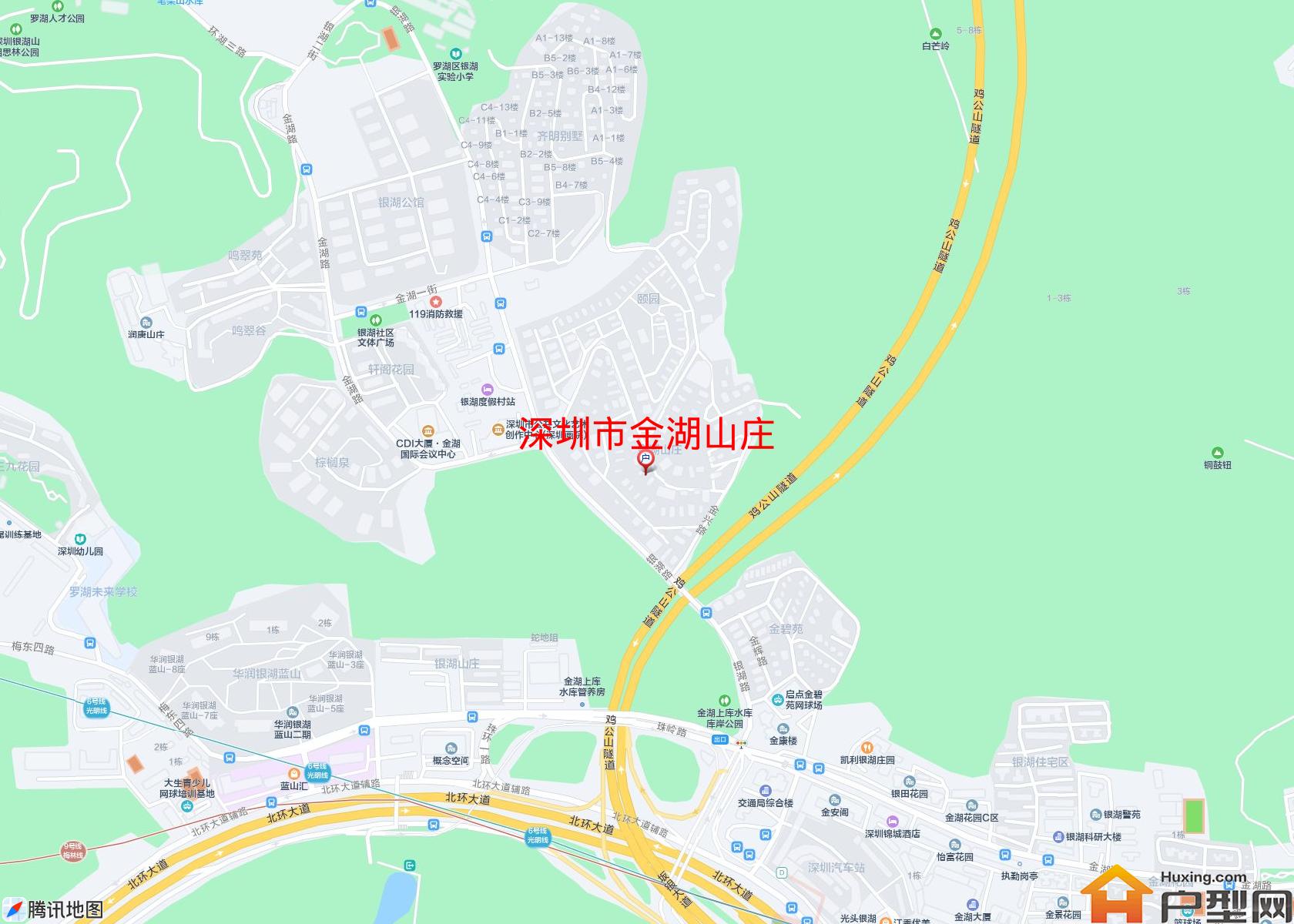金湖山庄小区 - 户型网