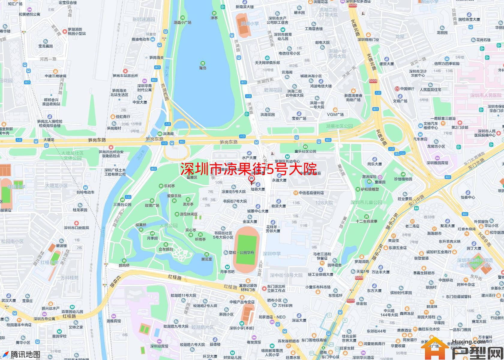 凉果街5号大院小区 - 户型网