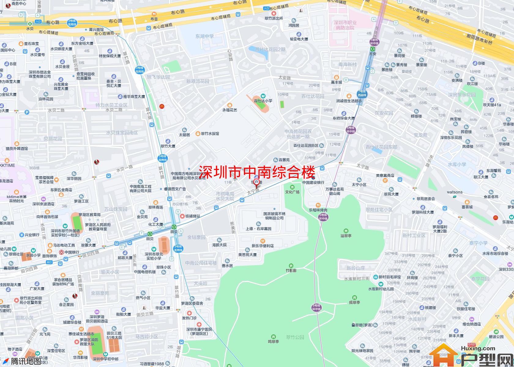中南综合楼小区 - 户型网