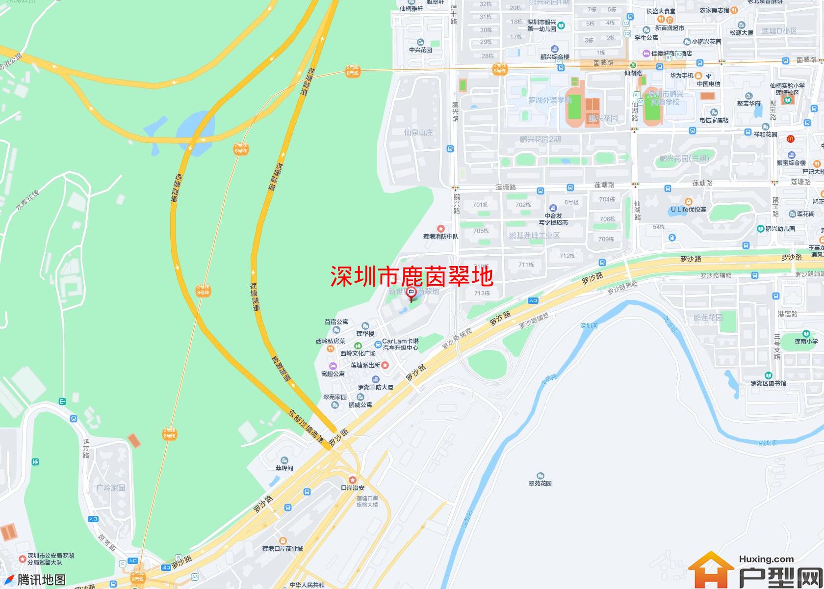 鹿茵翠地小区 - 户型网