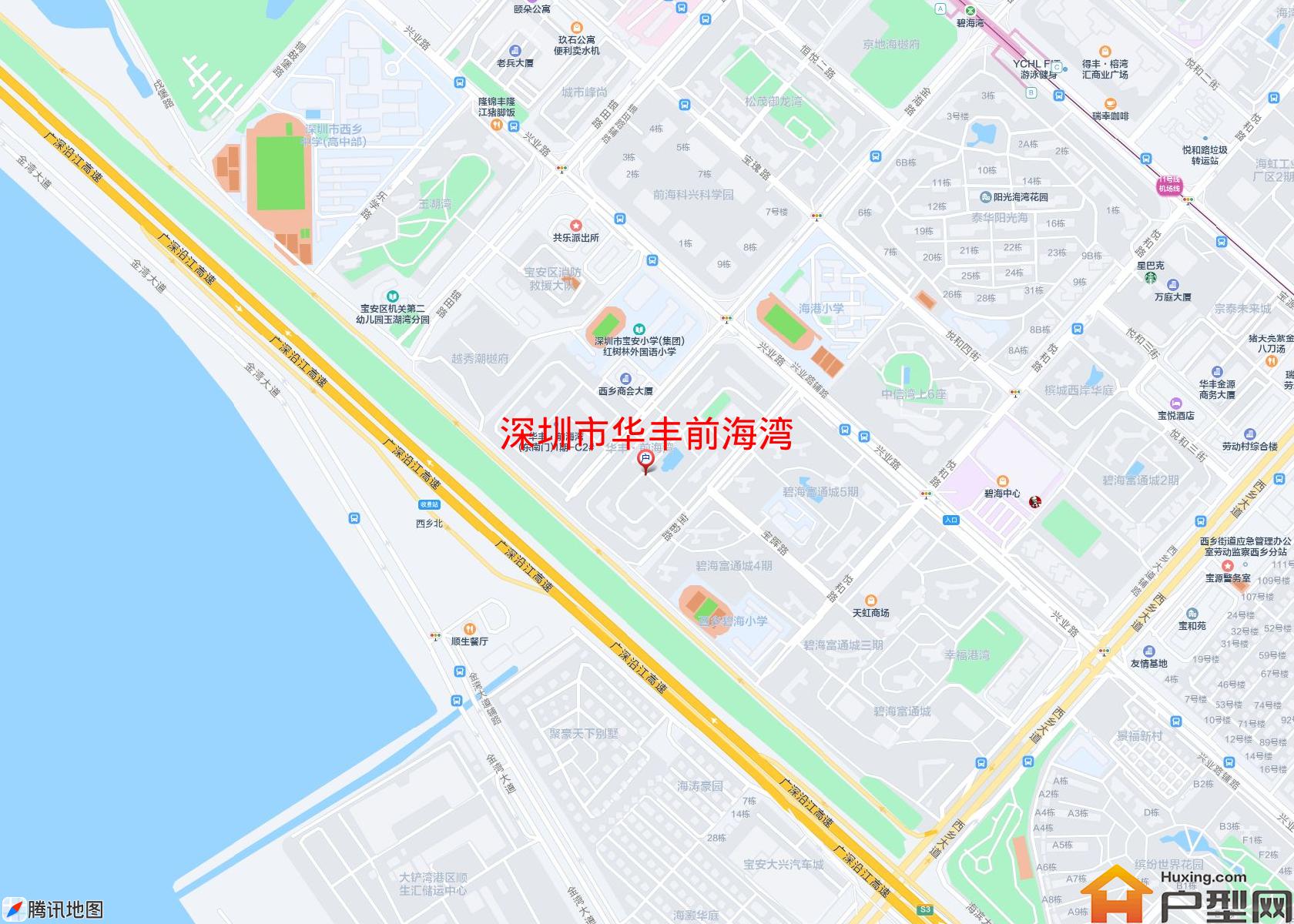 华丰前海湾小区 - 户型网