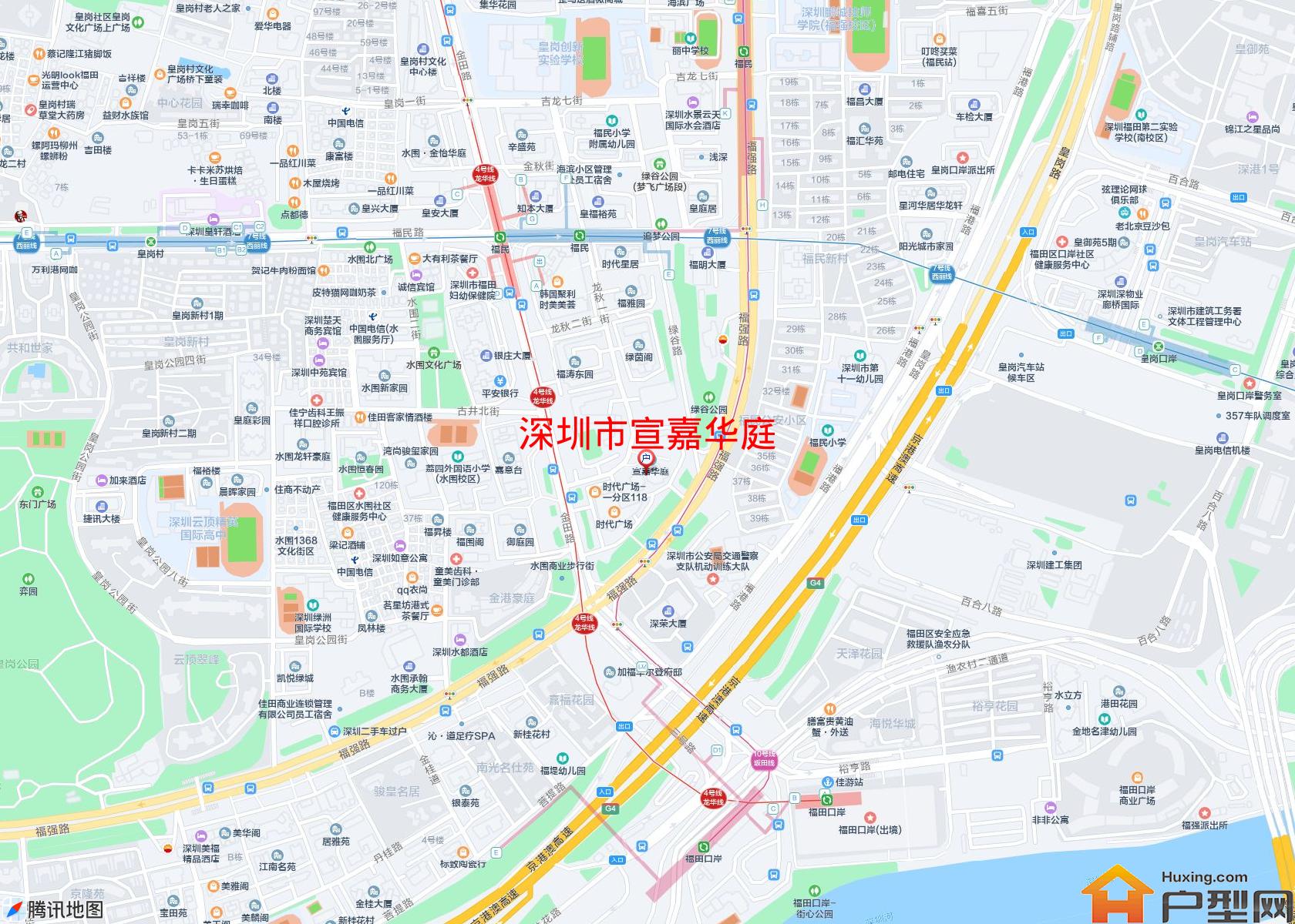 宣嘉华庭小区 - 户型网
