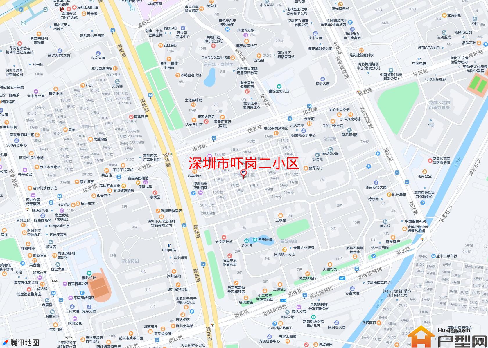 吓岗二小区小区 - 户型网