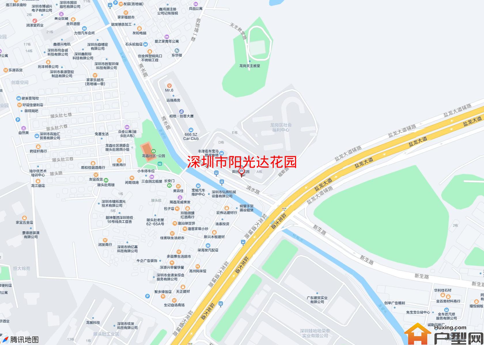 阳光达花园小区 - 户型网