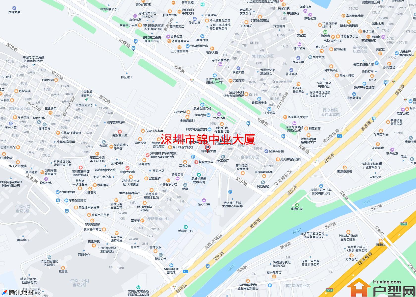 锦中业大厦小区 - 户型网