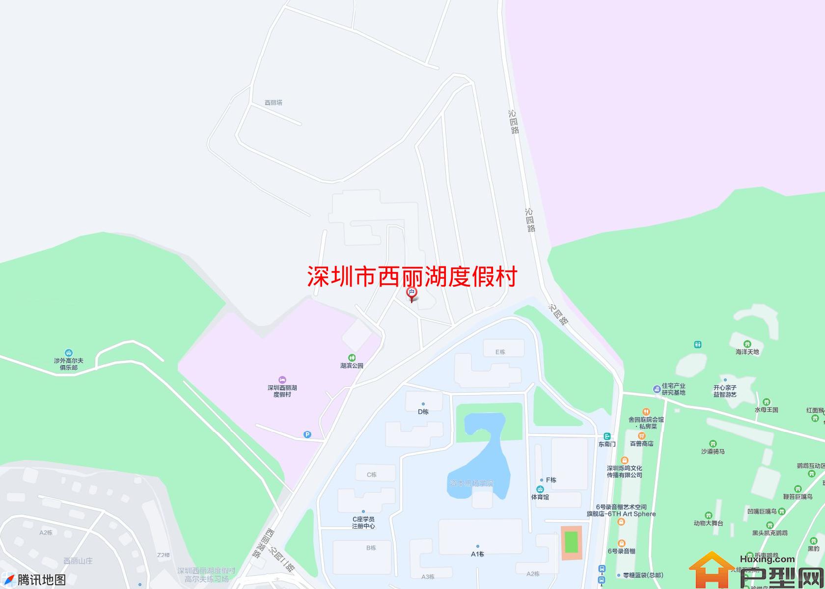 西丽湖度假村小区 - 户型网