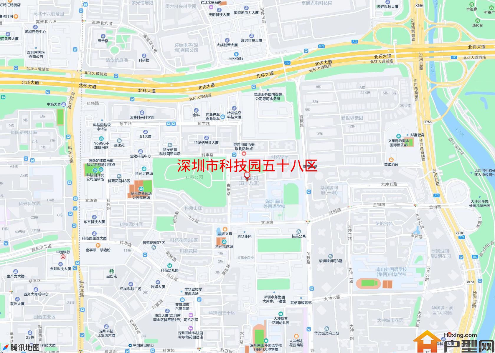 科技园五十八区小区 - 户型网