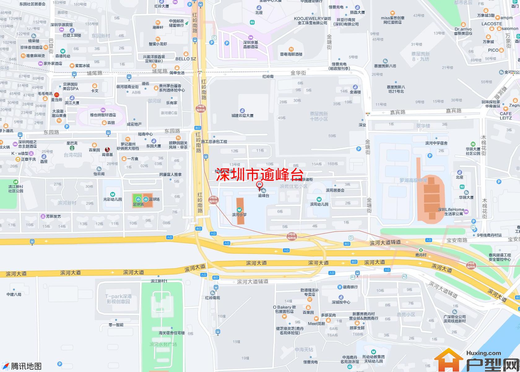 逾峰台小区 - 户型网