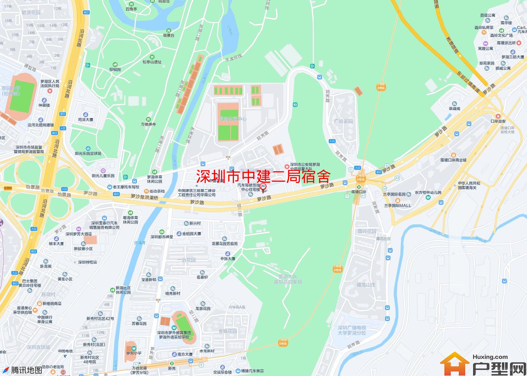 中建二局宿舍小区 - 户型网