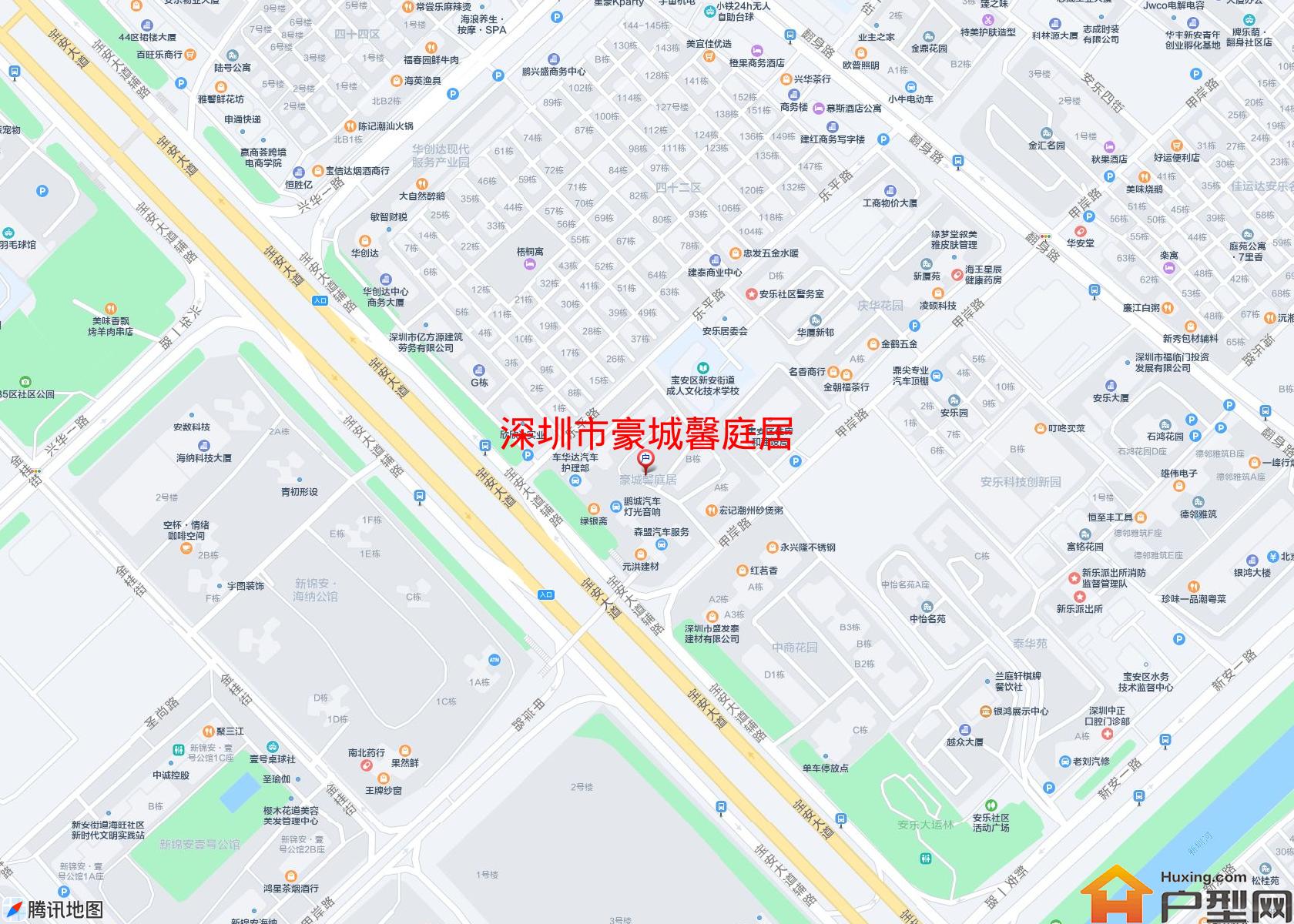 豪城馨庭居小区 - 户型网
