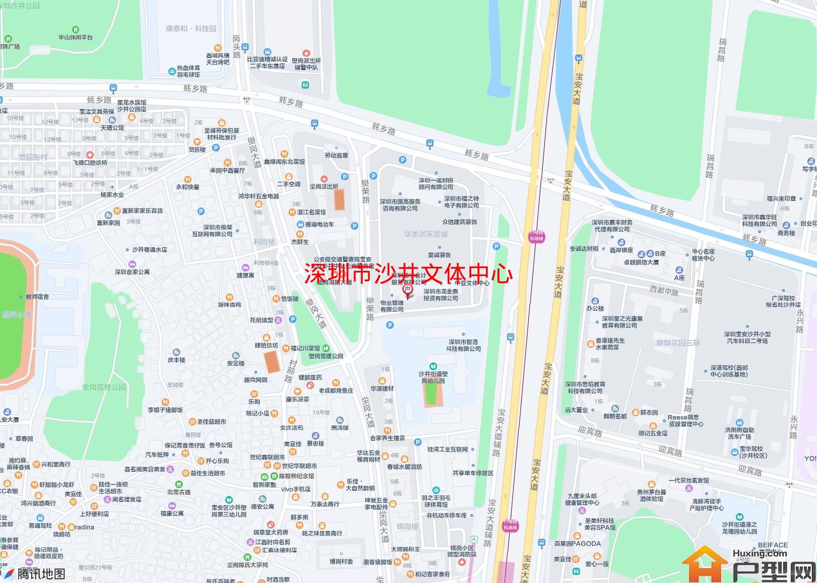 沙井文体中心小区 - 户型网