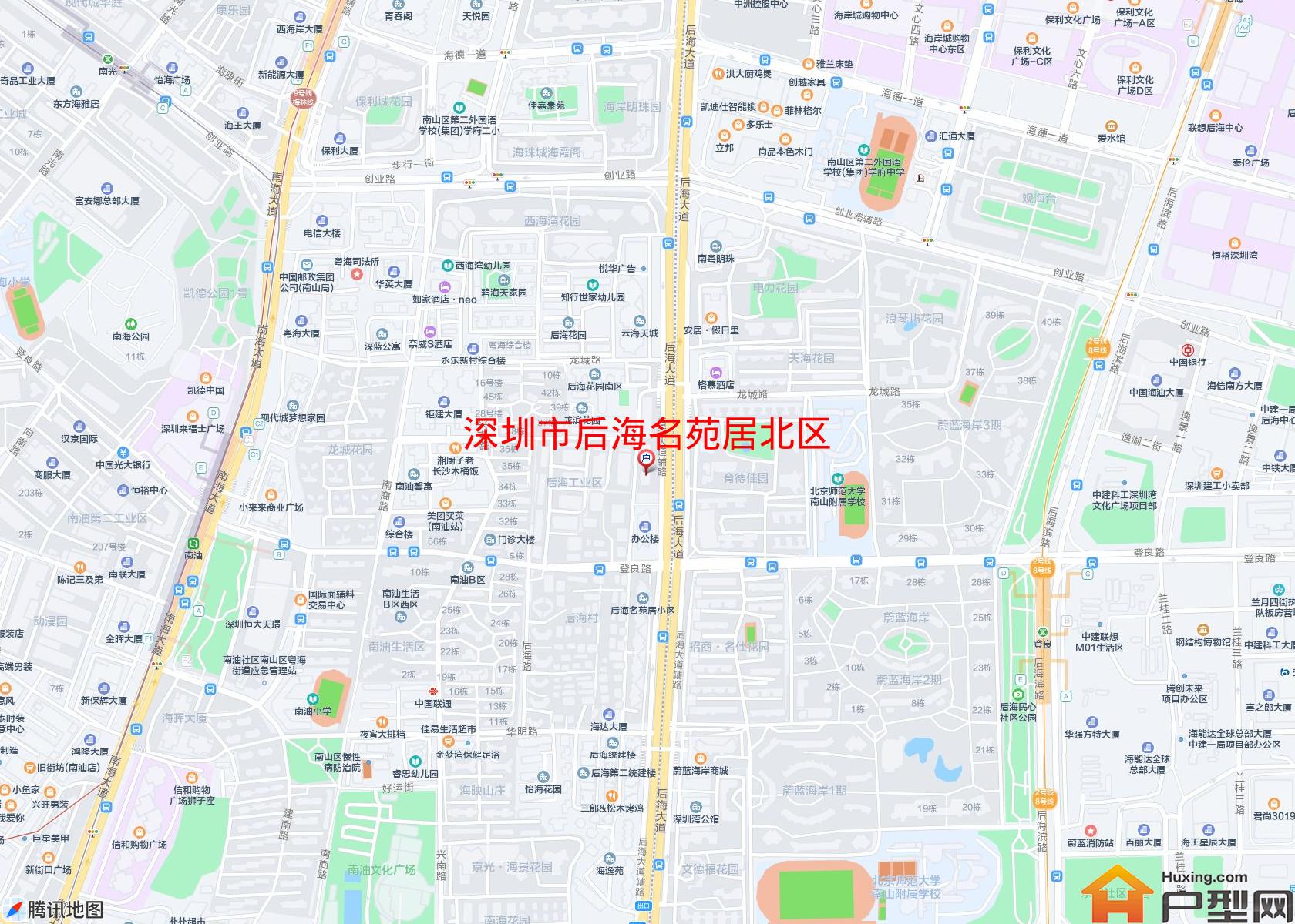 后海名苑居北区小区 - 户型网 后海名苑居北区小区 - 户型网