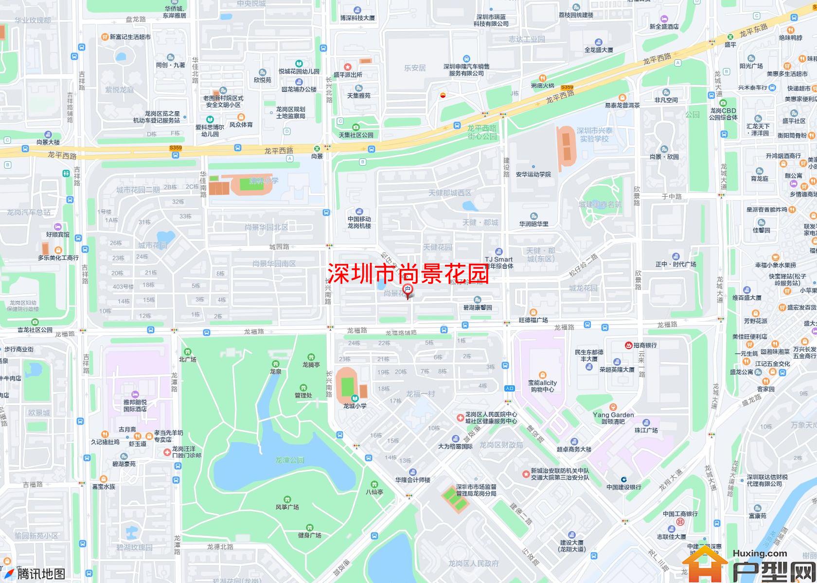 尚景花园小区 - 户型网 尚景花园小区 - 户型网