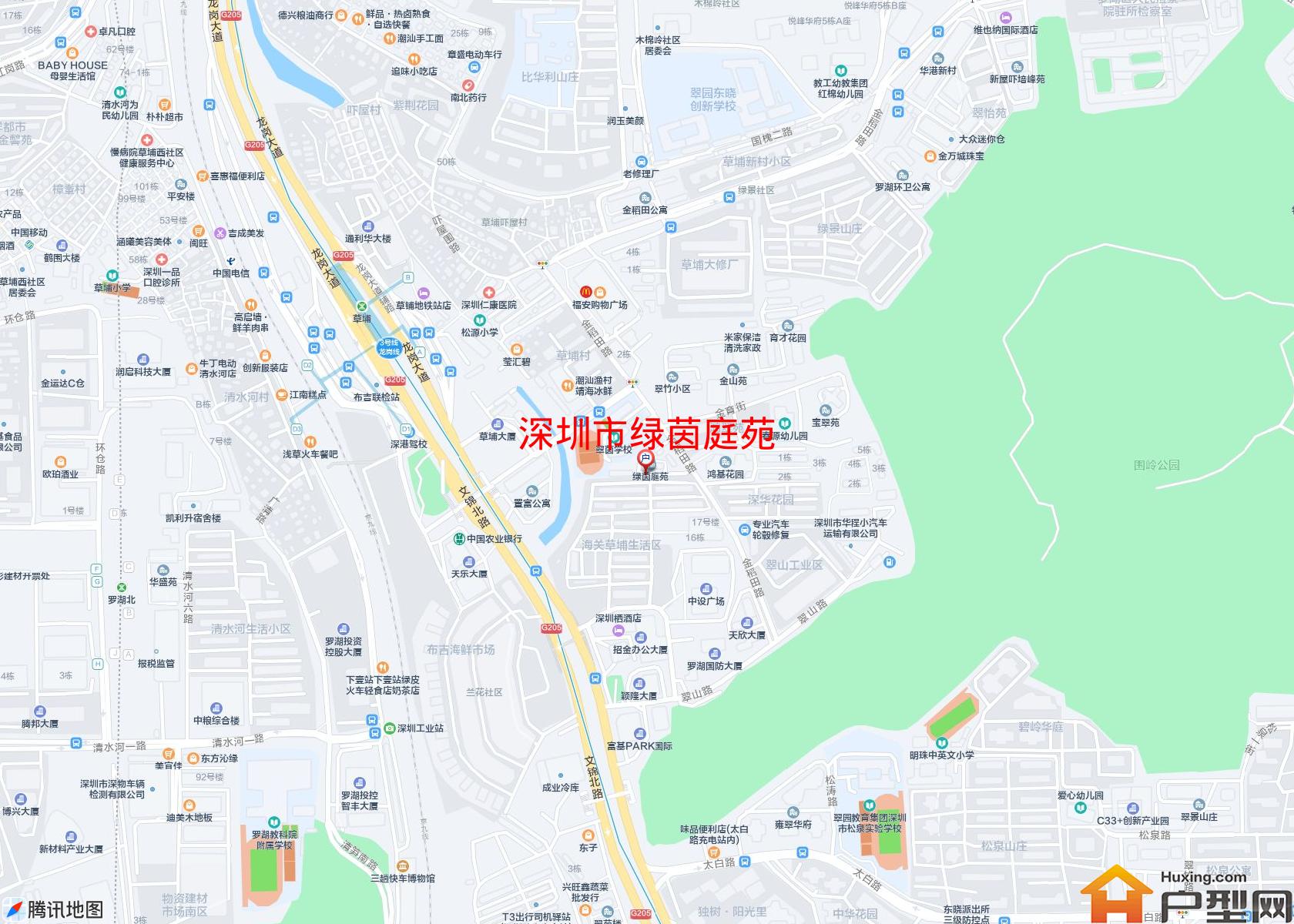 绿茵庭苑小区 - 户型网
