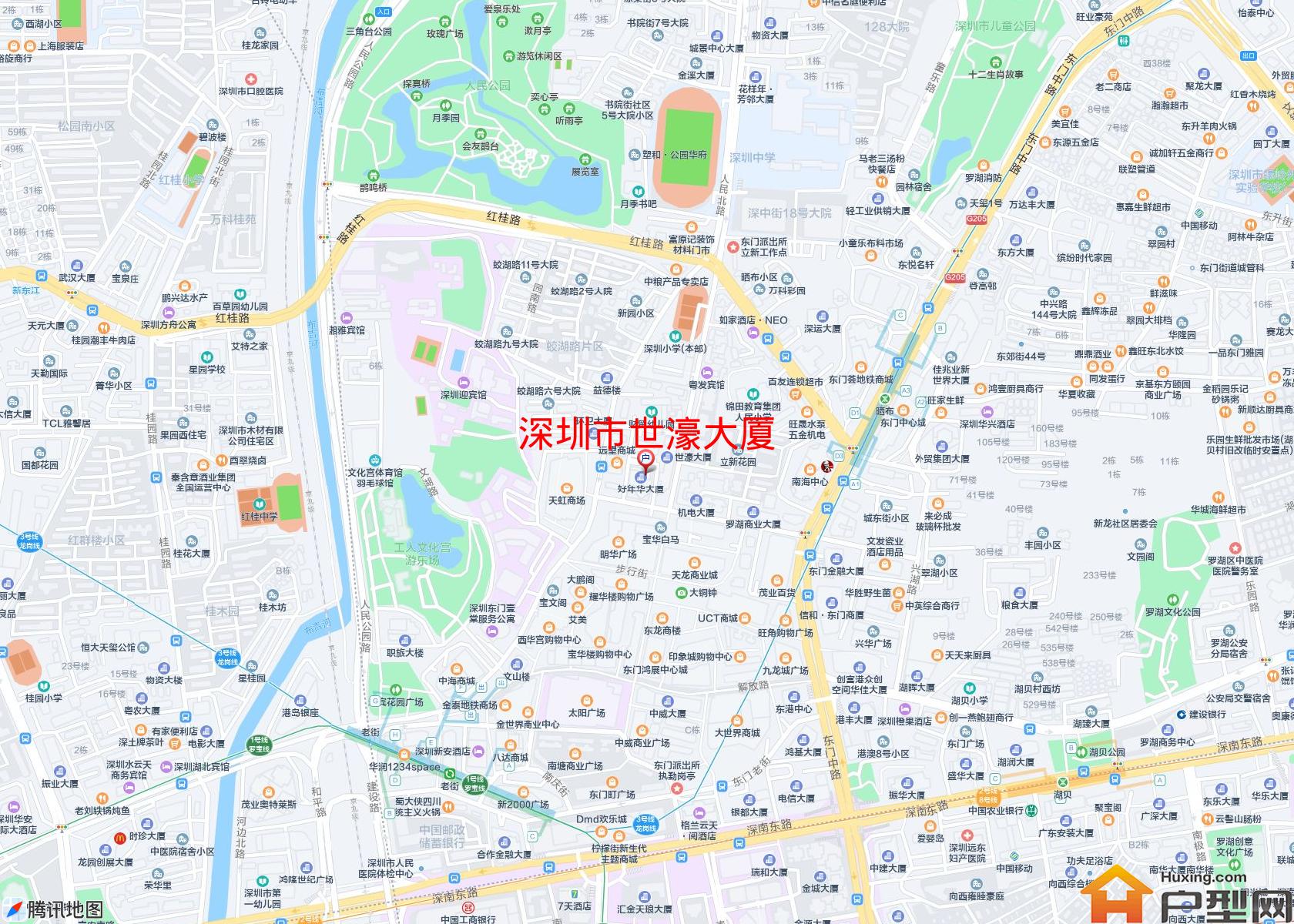 世濠大厦小区 - 户型网