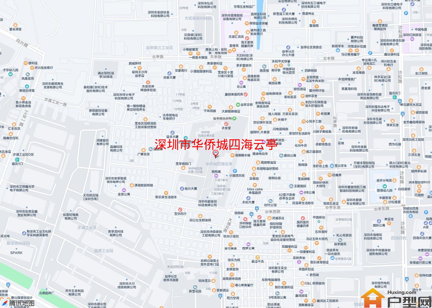 华侨城四海云亭小区 - 户型网 华侨城四海云亭小区 - 户型网
