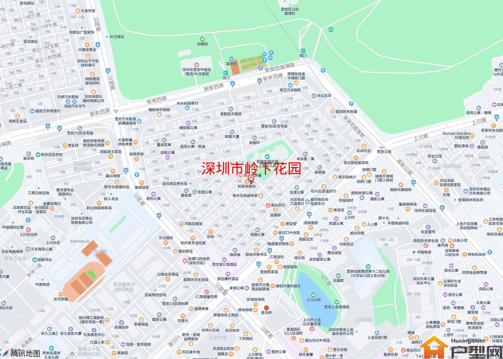 岭下花园小区 - 户型网