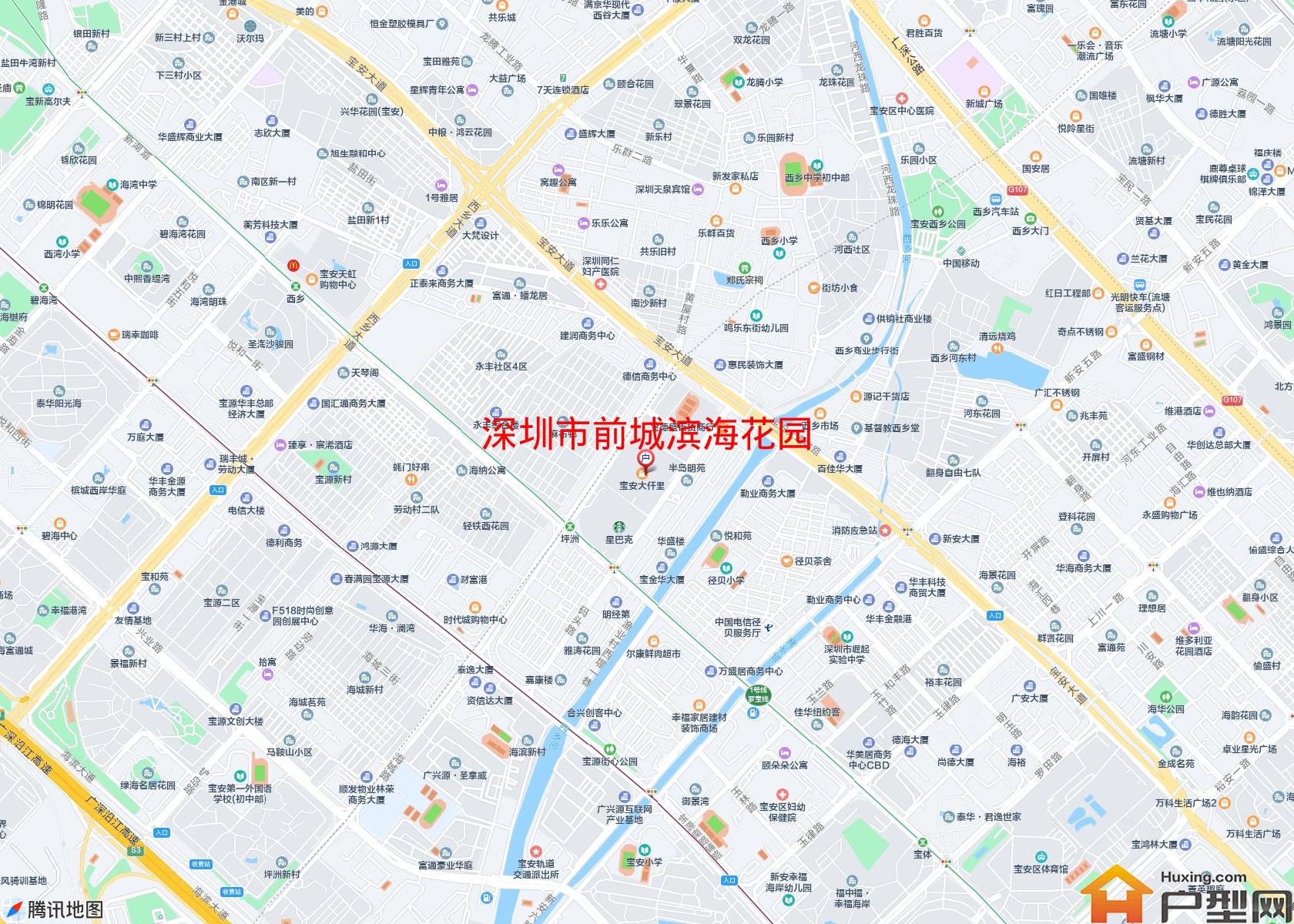 前城滨海花园小区 - 户型网
