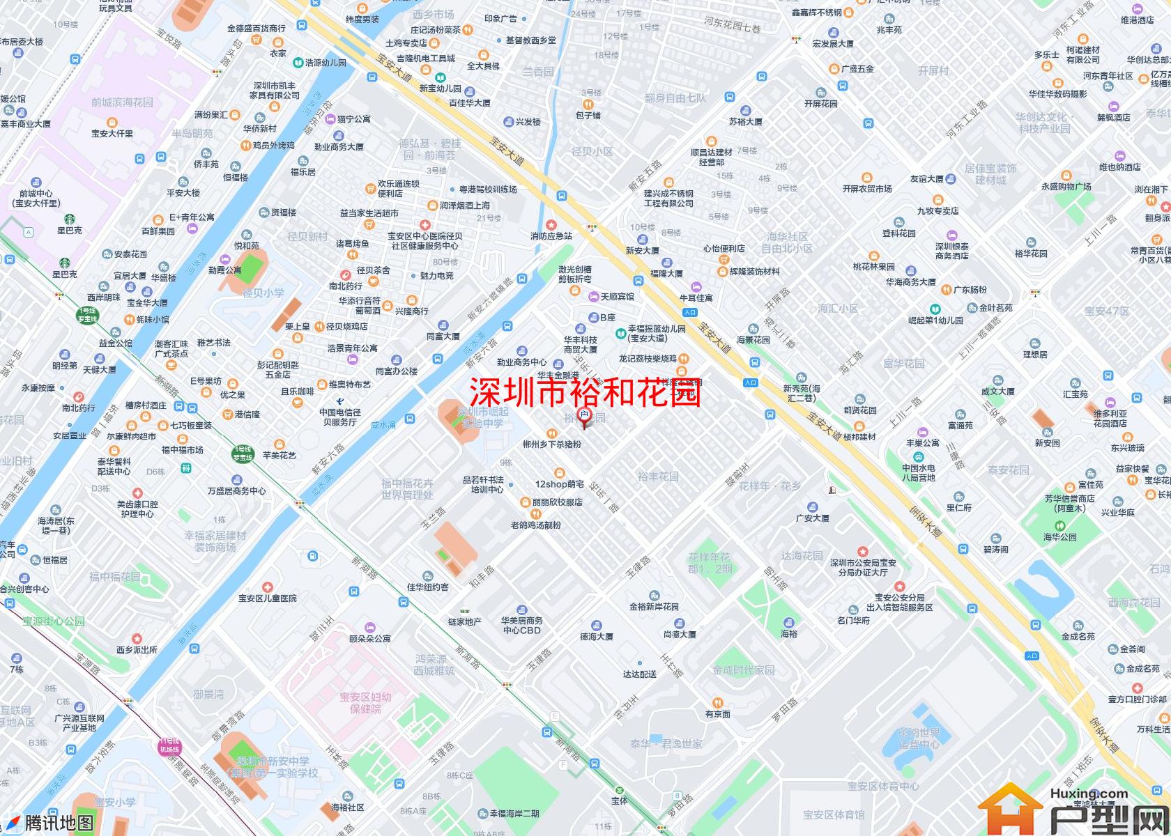 裕和花园小区 - 户型网