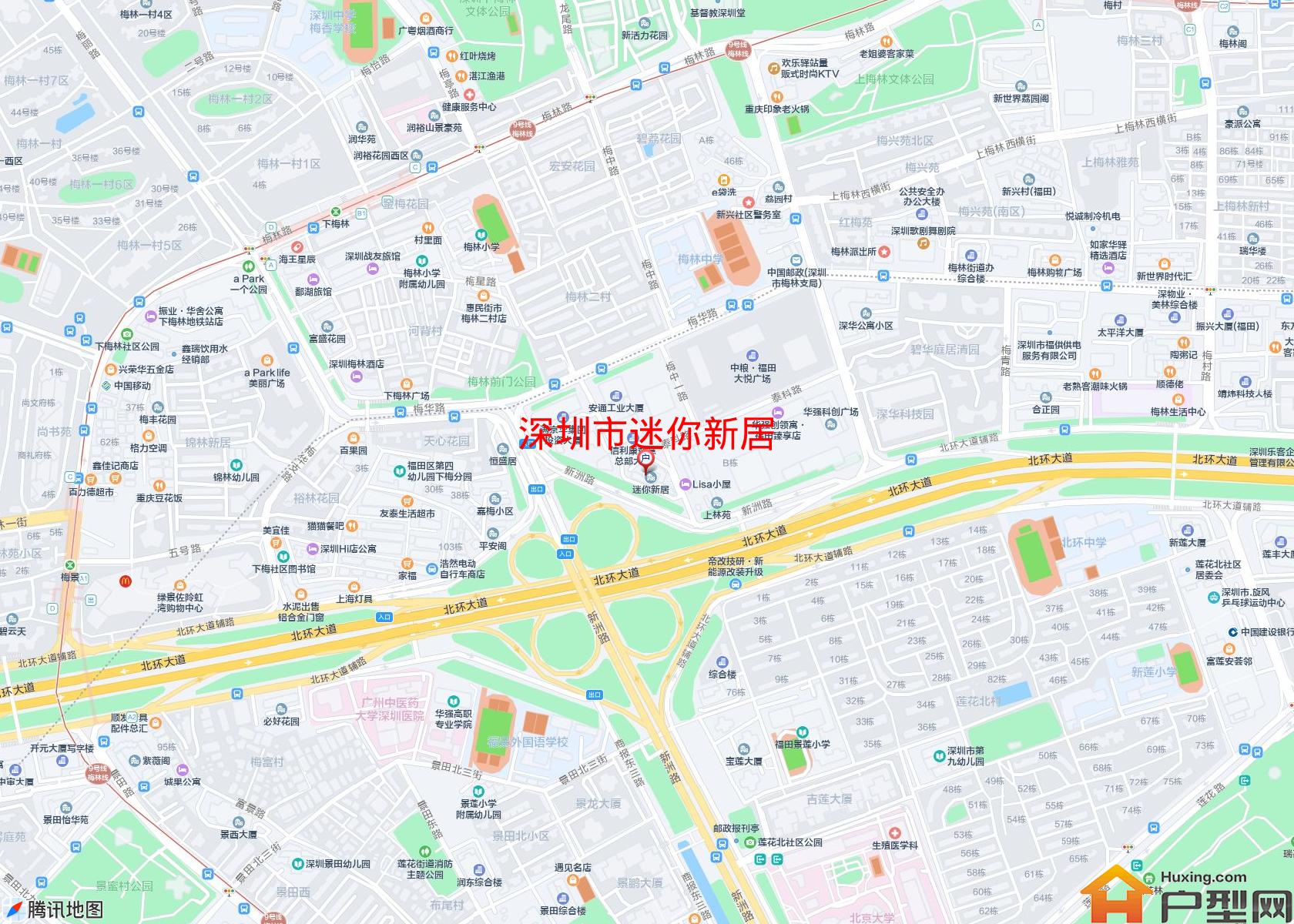 迷你新居小区 - 户型网