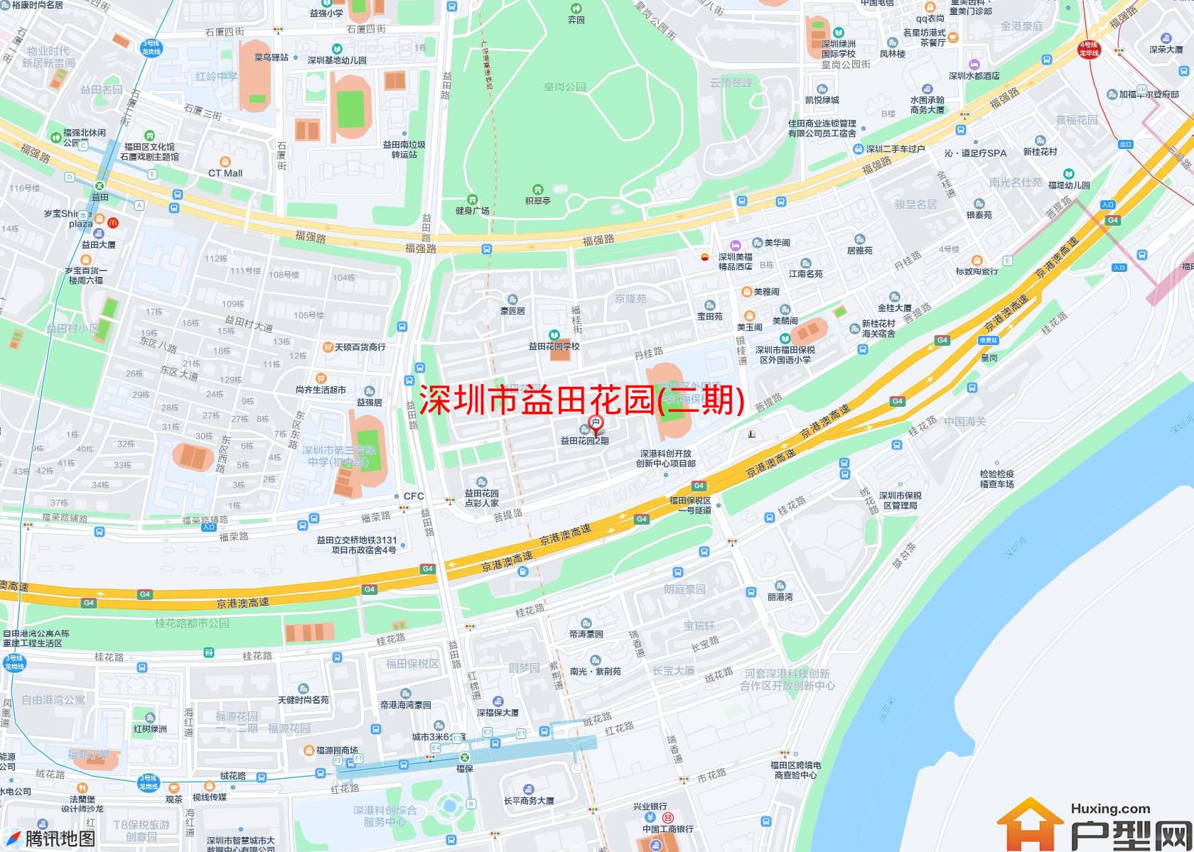 益田花园(二期)小区 - 户型网