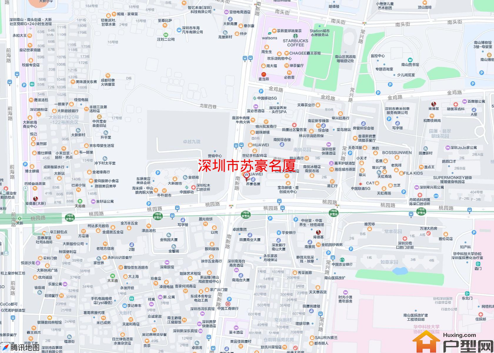 苏豪名厦小区 - 户型网
