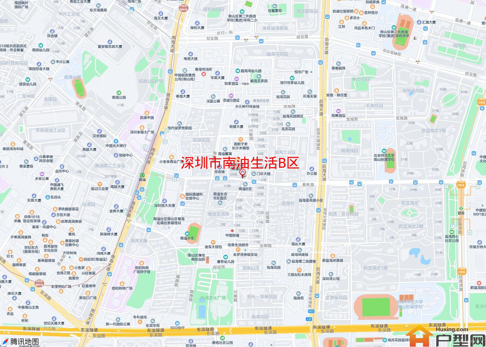 南油生活B区小区 - 户型网