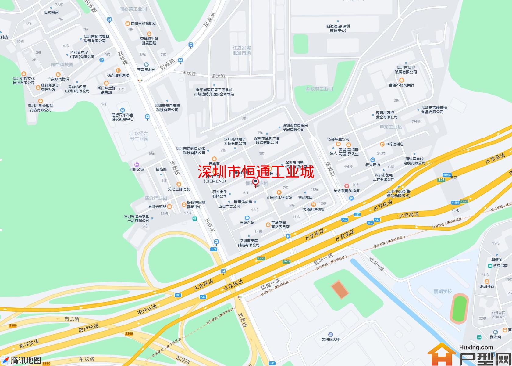 恒通工业城小区 - 户型网