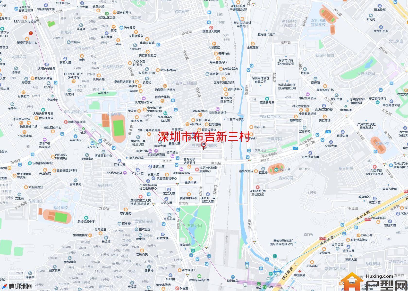 布吉新三村小区 - 户型网