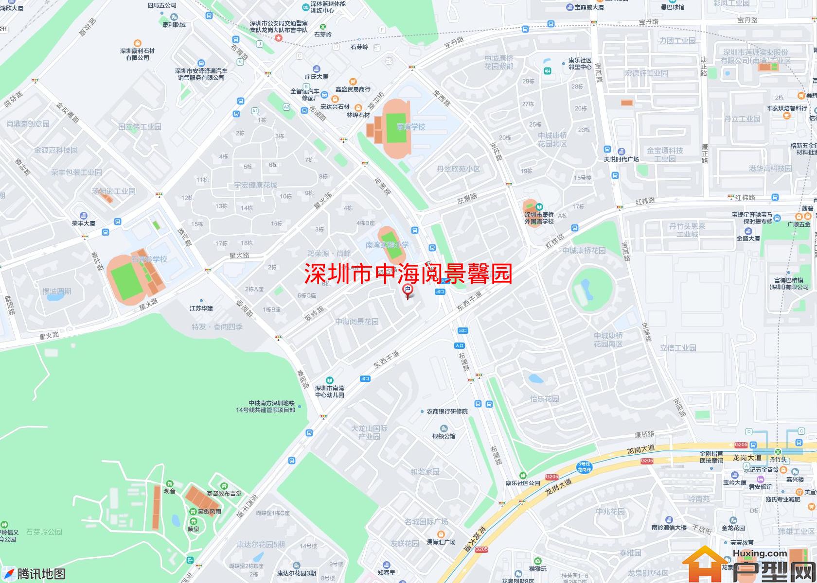 中海阅景馨园小区 - 户型网