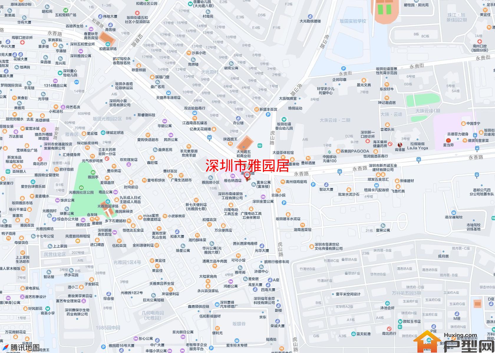 雅园居小区 - 户型网 雅园居小区 - 户型网
