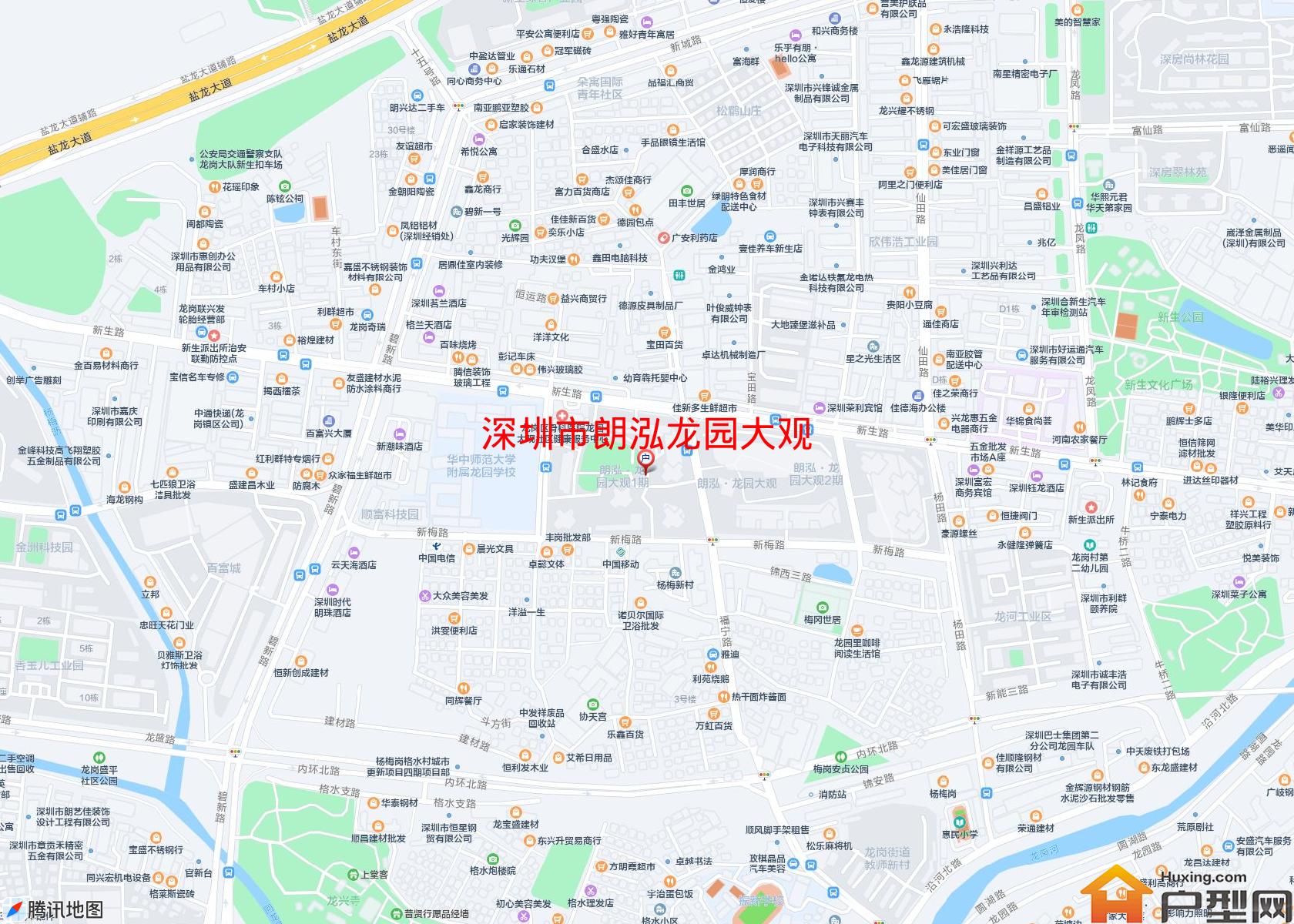 朗泓龙园大观小区 - 户型网