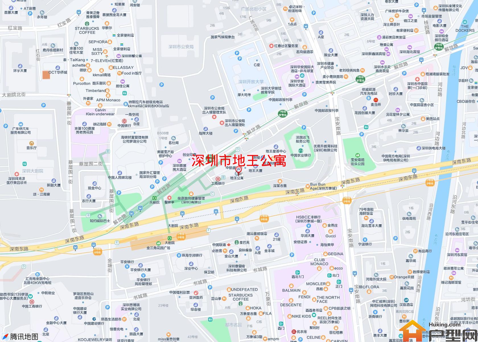 地王公寓小区 - 户型网