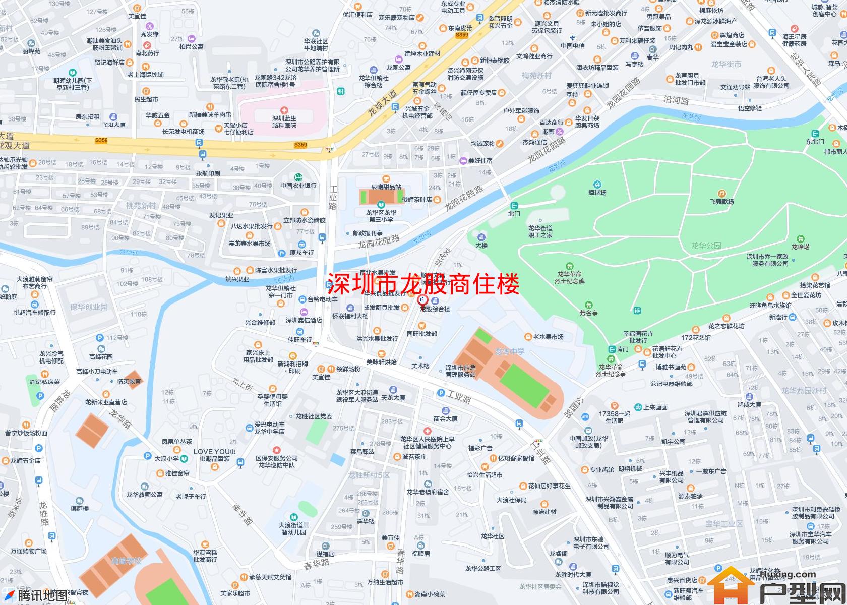 龙股商住楼小区 - 户型网