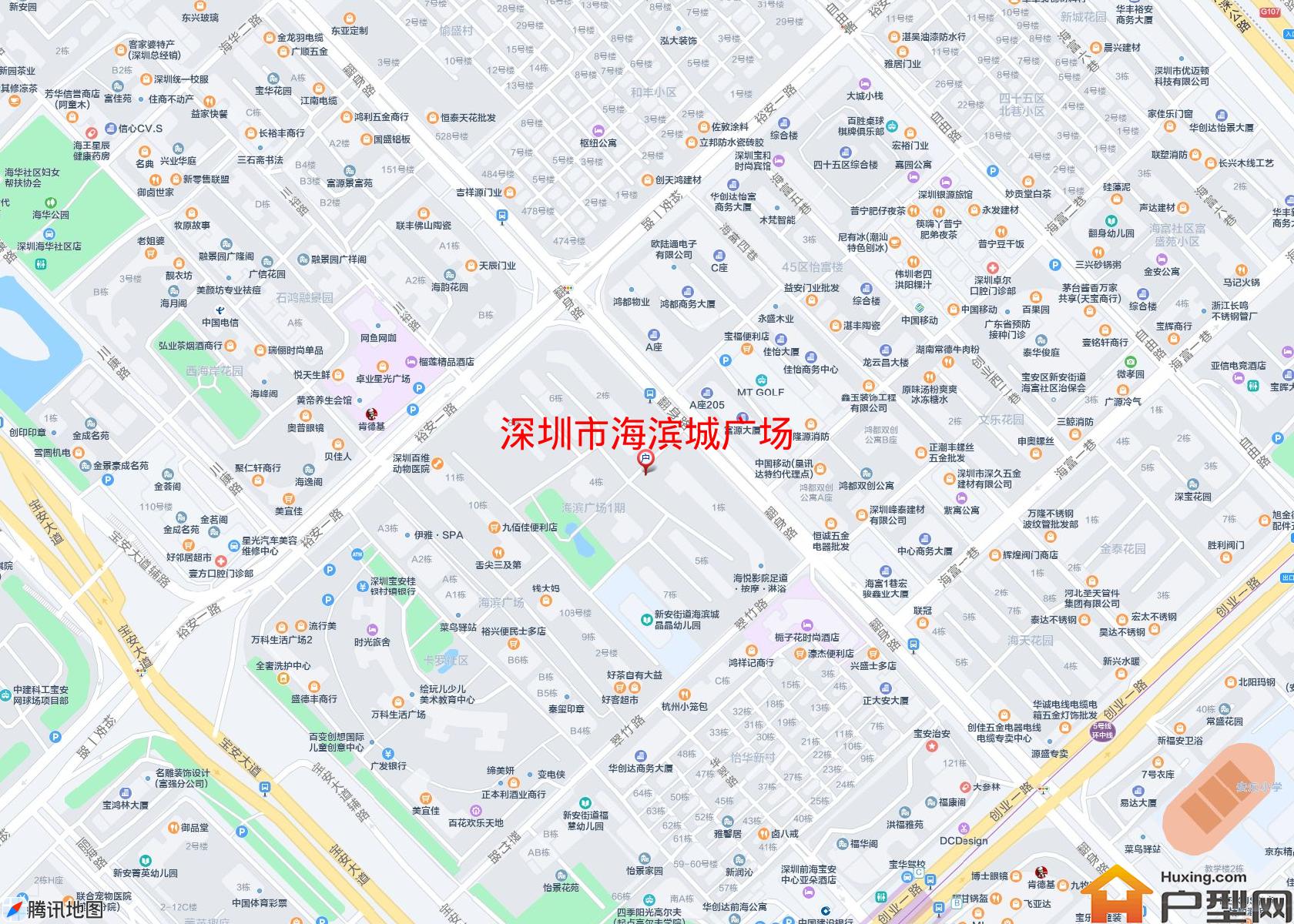 海滨城广场小区 - 户型网 海滨城广场小区 - 户型网