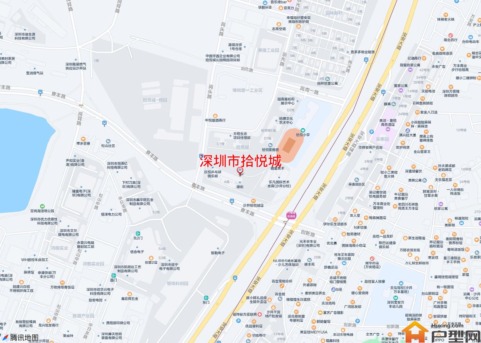 拾悦城小区 - 户型网