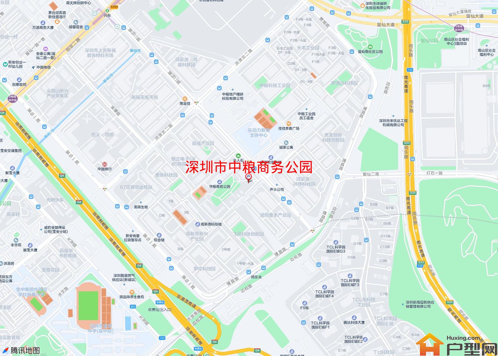 中粮商务公园小区 - 户型网