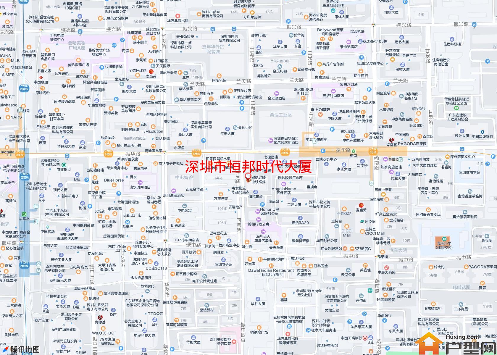 恒邦时代大厦小区 - 户型网