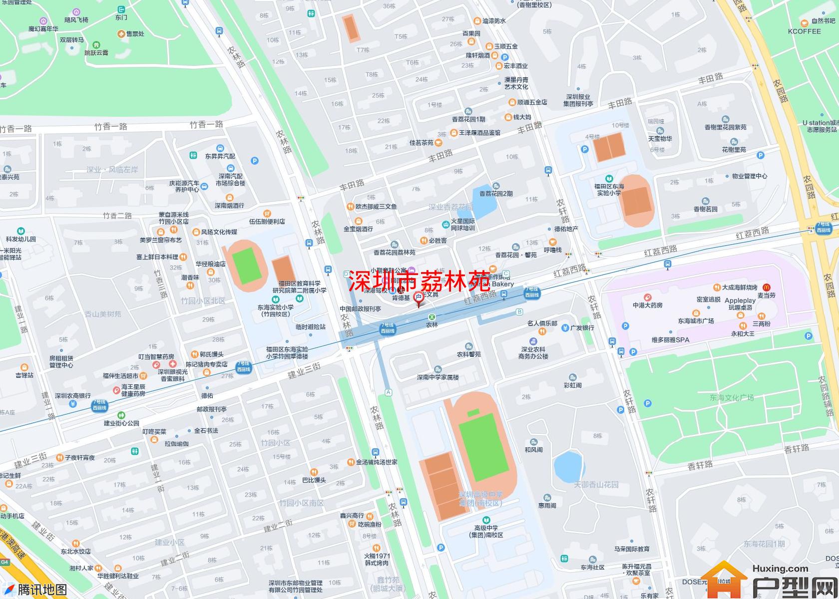 荔林苑小区 - 户型网