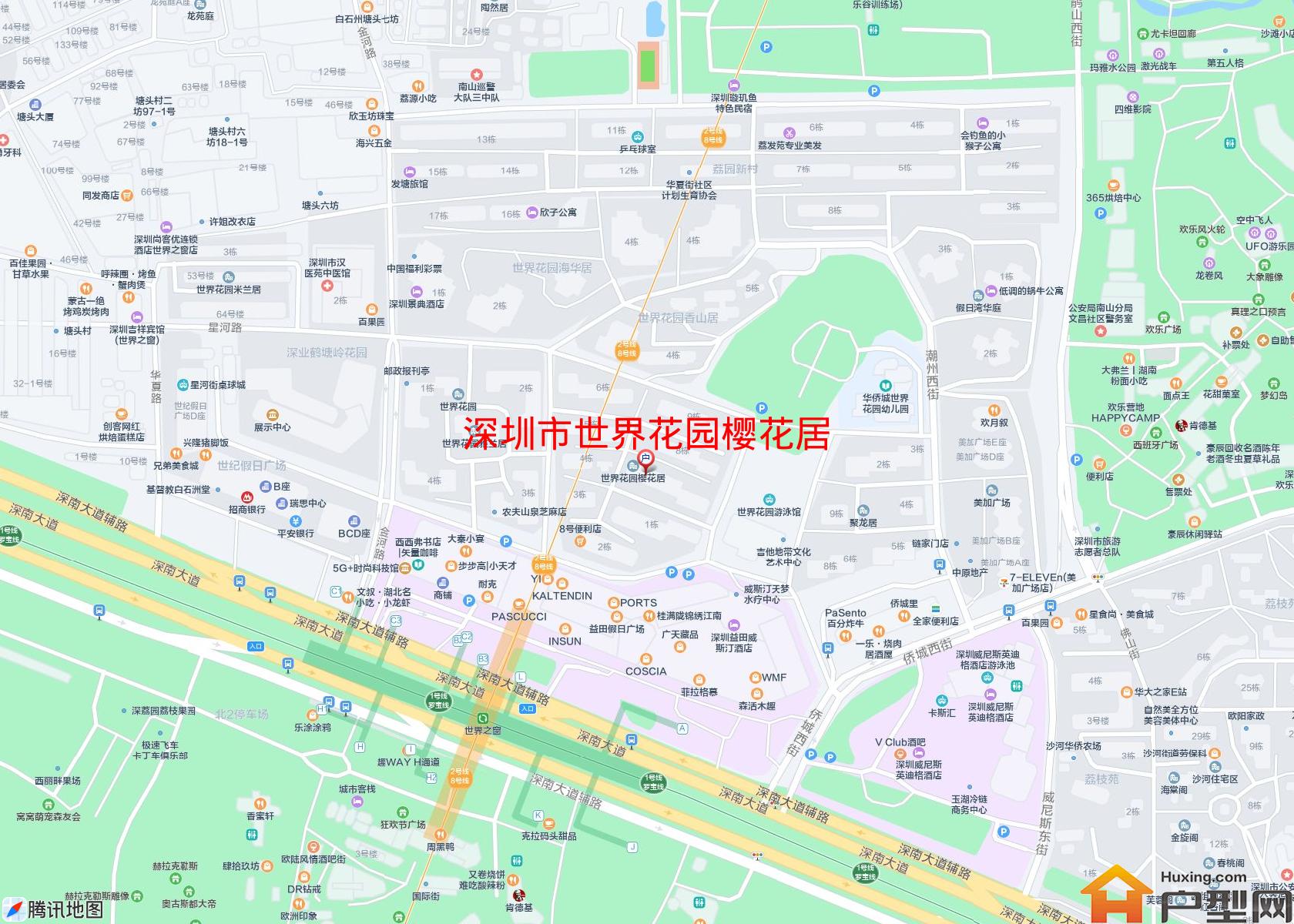 世界花园樱花居小区 - 户型网